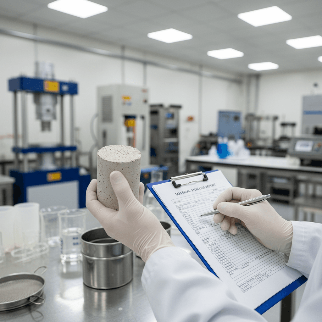Quality assurance testing - laboratory specimen inspection