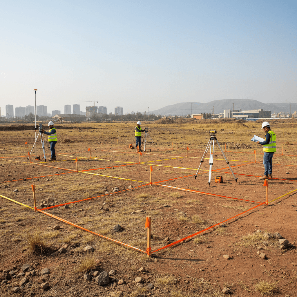 Site preparation and surveys - initial site assessment